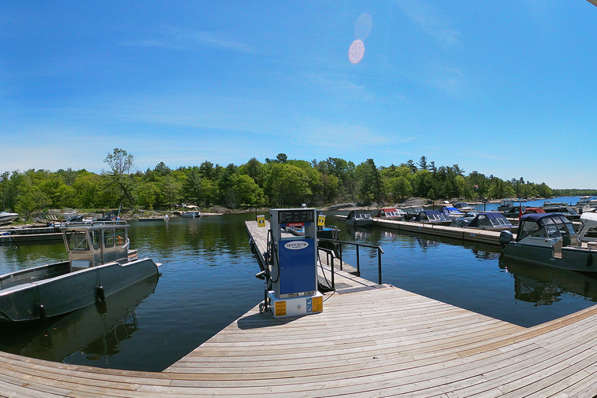 Moon River Marine Gas Dock