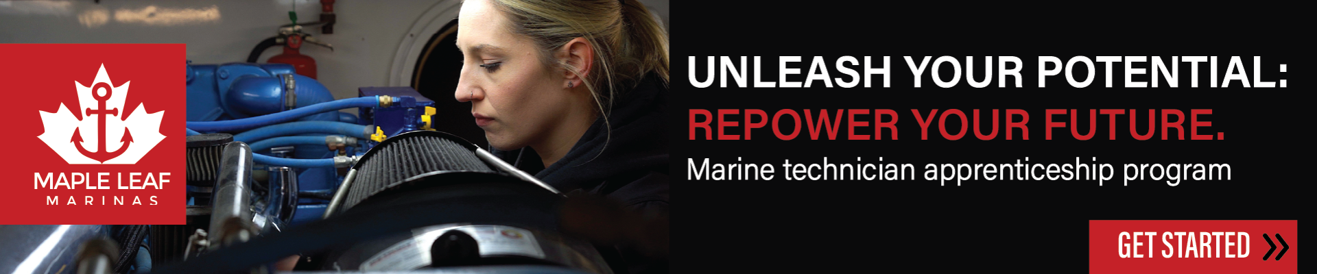 Unleash your potential with our Marine Technician Apprentice program 